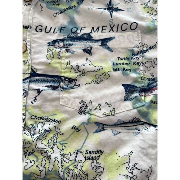 Clearwater Outfitters Wahoo Fishing Bubbles Hawaiian Shirt All Over Printed  siz - Picture 3 of 9